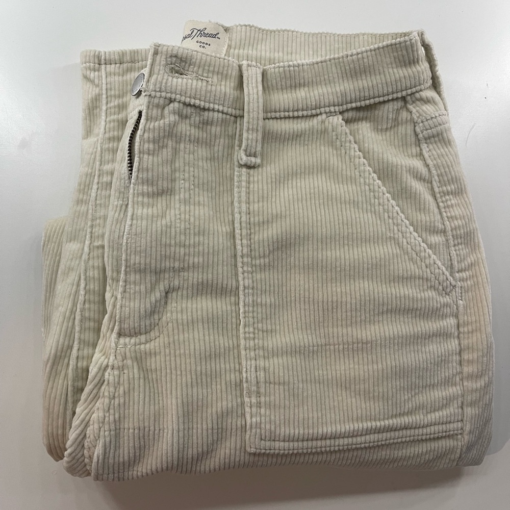 Corduroy jeans